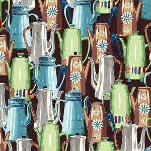 45" Michael Miller Cafe Noir