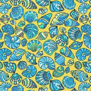 45" Michael Miller Beach Shells