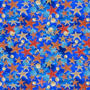 45" Michael Miller Starry Fish