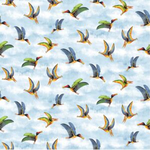 45" Michael Miller Pterosaurs