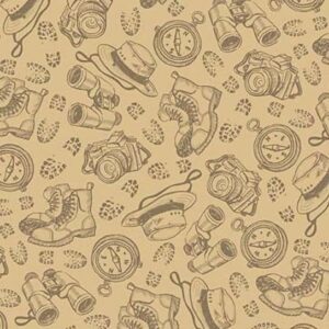 45" Michael Miller Safari Gear