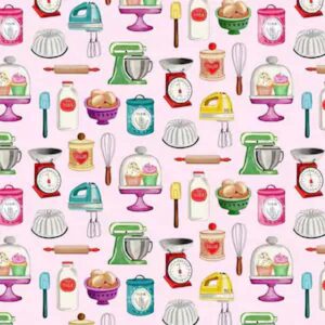 45" Michael Miller Bull Skulls