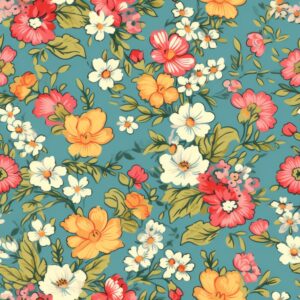 45" MDG Vintage Florals #101