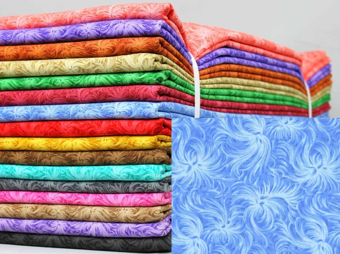 Wholesale fabric in different colors