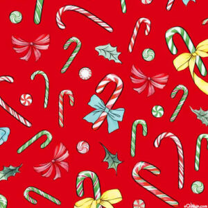 45" Quilting Treasures Holiday Party