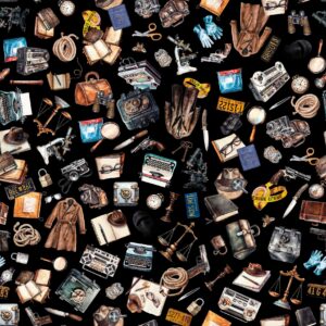 45" Quilting Treasures True Detective