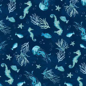 45" Wilmington Prints Underwater Wonders