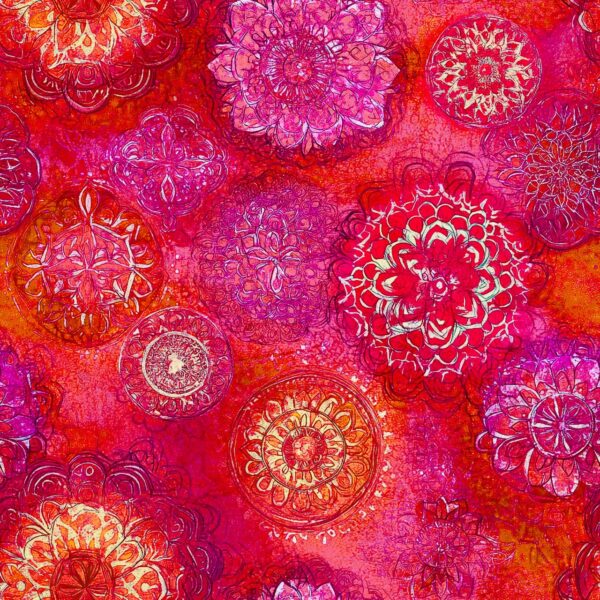 Vintage-Medallion-Fuchsia-Flame