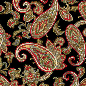 45" Benartex Samsara Metallic