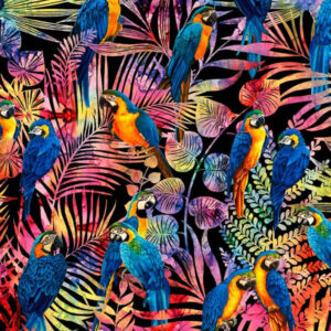 45" Benartex Parrot Habitat