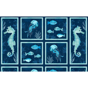 45" Wilmington Prints Underwater Wonders Panel