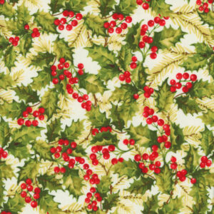 45" Studio E Fabrics Holly Berry Park