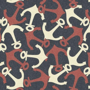 45" Marcus Brothers Fabrics Regatta Anchors