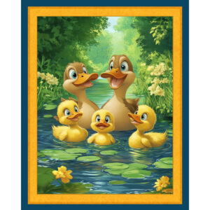45" MDG Happy Quackers Panel
