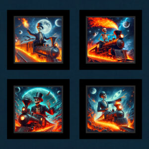 45" MDG Midnight Express Panel