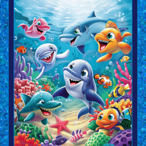 45" MDG Sea Buddies Panel