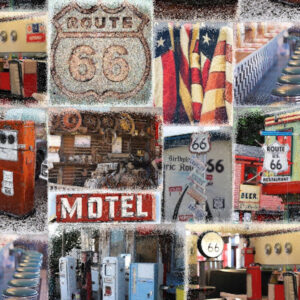 45" Hoffman Fabrics On The Road Again