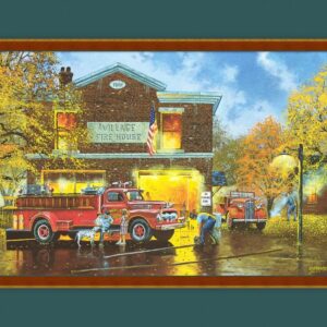 45" MDG Every Boys Dream Firetruck Panel