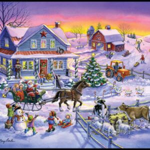 45" MDG Country Christmas Panel