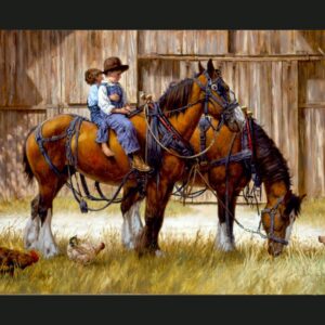 45" MDG Back To The Barn Panel