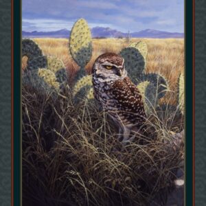 45" MDG Burrowing Owl Panel