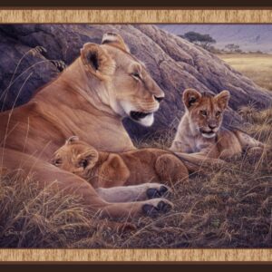 45" MDG Family Pride Lion Panel