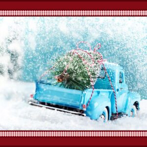 45" MDG Classic Christmas Truck Panel