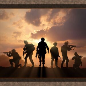 45" MDG Always Ready to Defend Panel