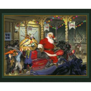 45" MDG Cycle Santa Panel