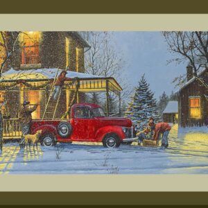 45" MDG An Old Fashion Christmas Panel