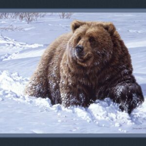 45" MDG Heavy Going Grizzly Bear Panel