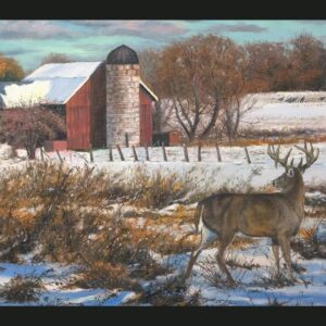 45" MDG Eye To Eye Deer Panel