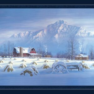 45" MDG Early Snow Panel