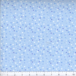45" Flannel Blue Stars