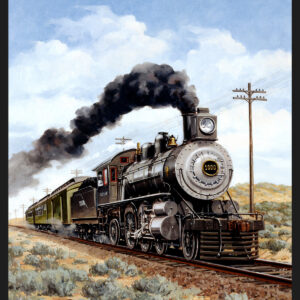45" MDG New Mexico Locomotive Panel