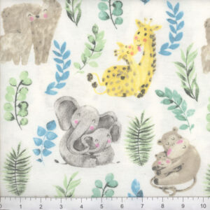 45" Flannel Sweet Jungle