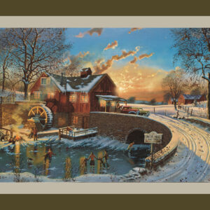 45" MDG The Skating Party Panel