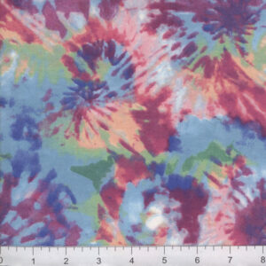 45" Flannel Tie Dye Classic