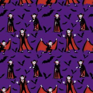 45" Wicked Allover - Purple