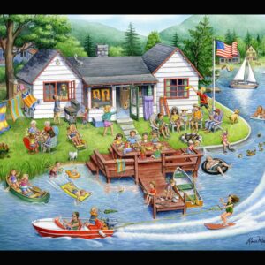 45" MDG Lake House Panel