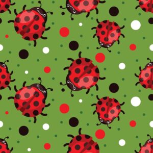 45" Ladybug Allover