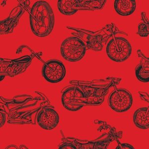 45" Motorcycles Allover