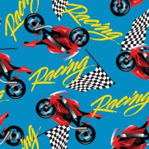 45" Racing Motorcycles Allover