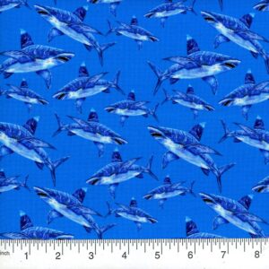 45" Great White Shark Allover