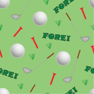 45" Fore Golf Allover