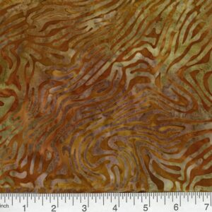 45" Premium Hand Stamped Batiks Mystic Maze