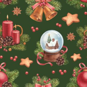 45" Christmas Spirit - Green