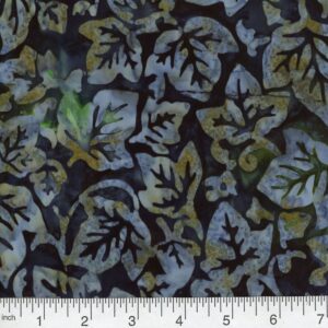 45" Premium Hand Stamped Batiks Ivy