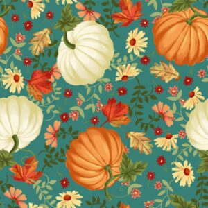 45" Pumpkin Patch - Teal