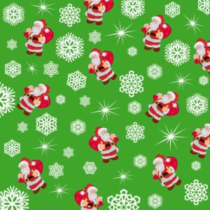 45" Thumbs Up Santa - Green